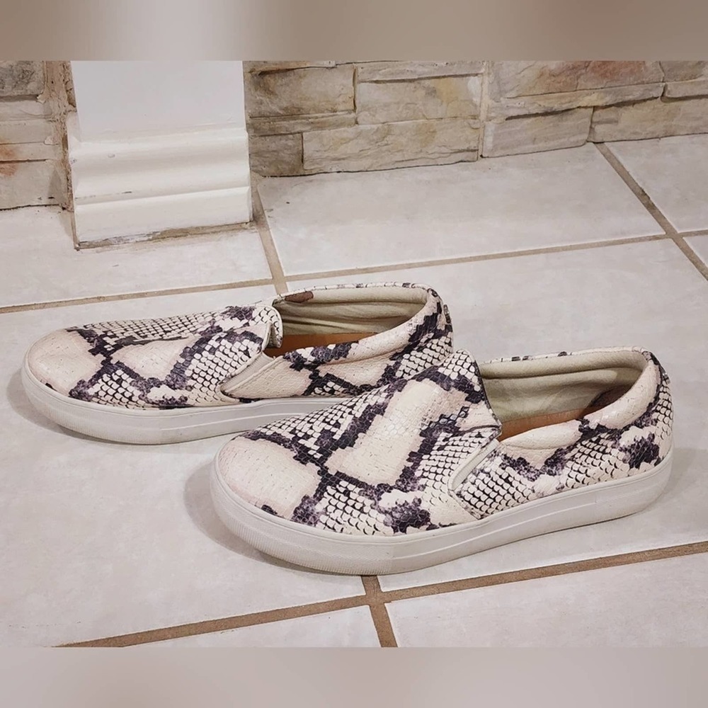 Steve Madden Gills Snakeskin Python Leather Sneak… - image 5